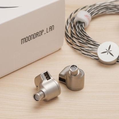 Moondrop LAN 10mm Dual-Cavity Dynamic Driver IEM With Interchangeable Cable