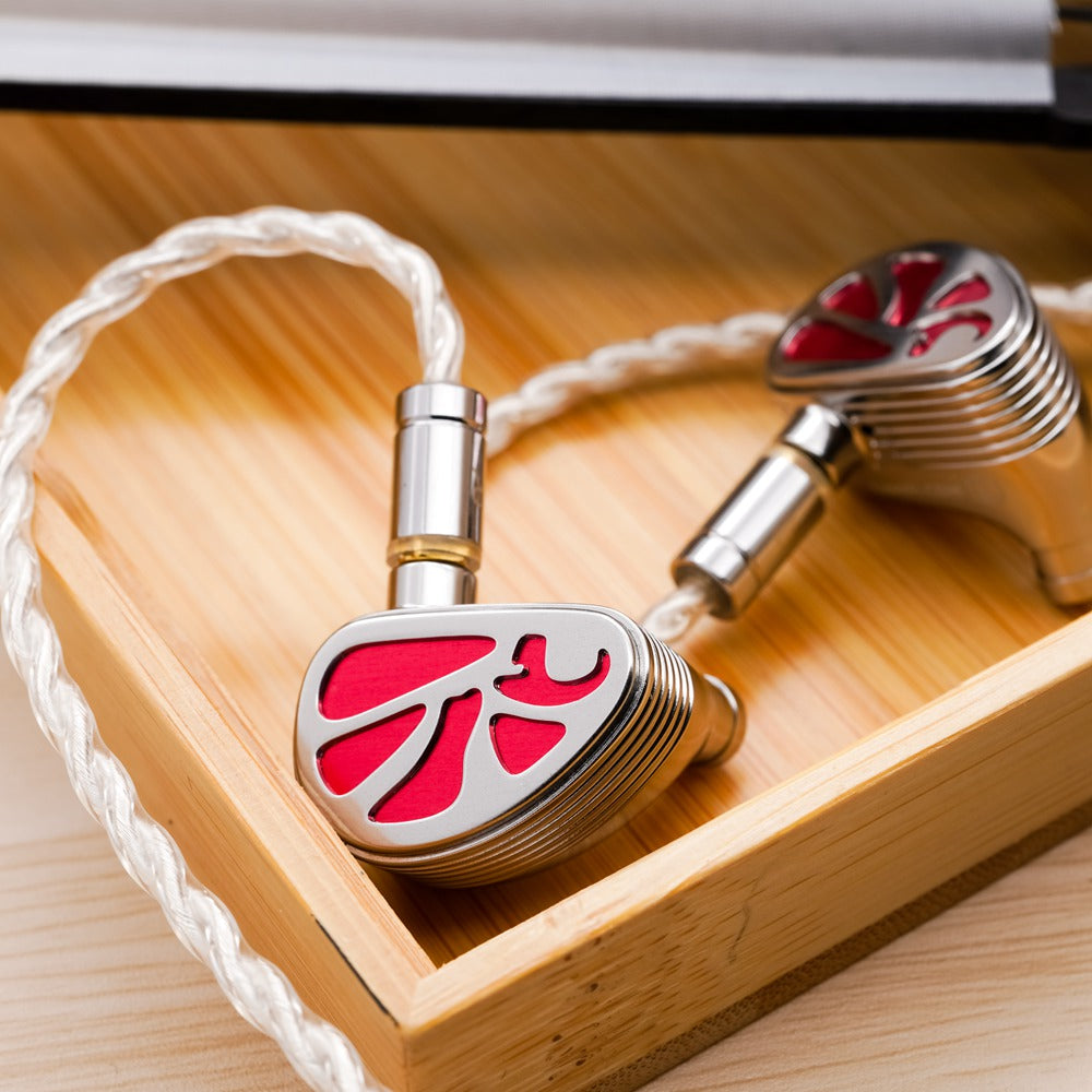 BGVP THHiFi Face Red 1DD+2BA Hybrid Driver In-Ear Earphone