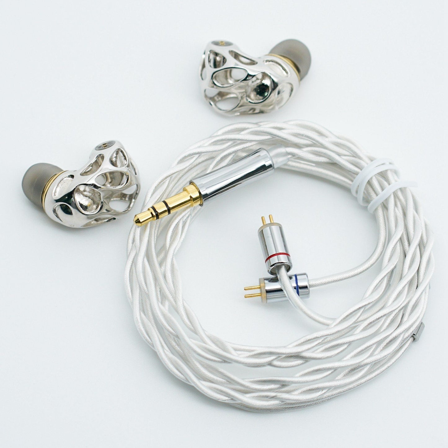 BLON BL-A8 Flagship Metal Hollow Earphone