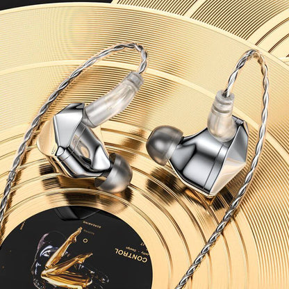 BLON BL07 Single Dynamic Driver 10mm Fiber Diaphragm In-Ear Earphone