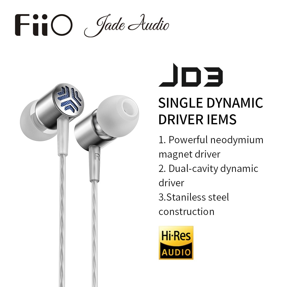 FiiO JadeAudio JD3 HiFi Earphone