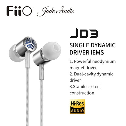 FiiO JadeAudio JD3 HiFi Earphone