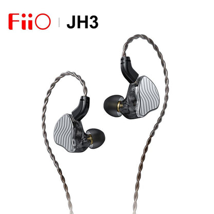 FiiO Jadeaudio JH3 1DD + 2BA Hybrid Driver IEMs