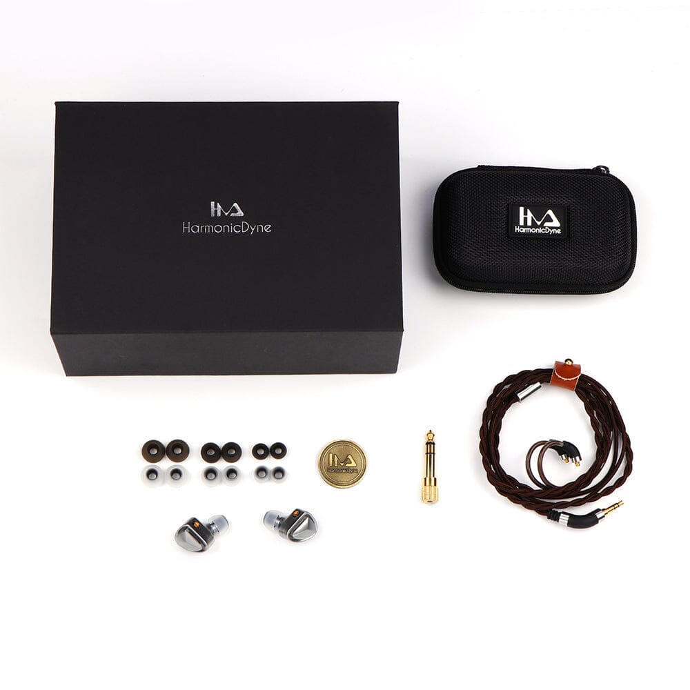 HarmonicDyne Devil Flagship Dual Custom 10mm Dynamic Drivers In-Ear Earphones