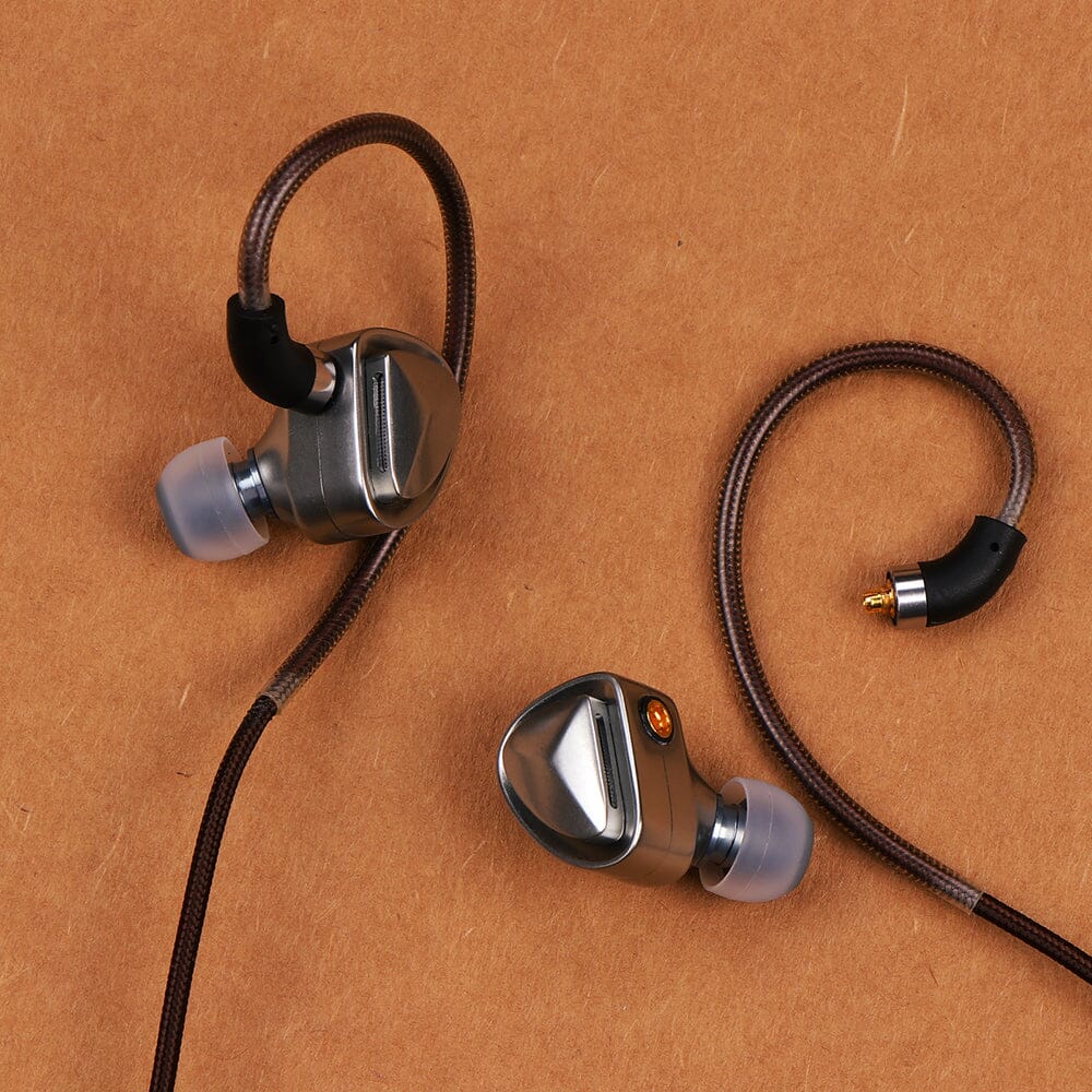 HarmonicDyne Devil Flagship Dual Custom 10mm Dynamic Drivers In-Ear Earphones