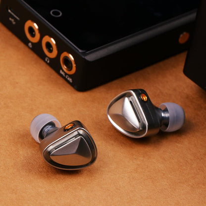 HarmonicDyne Devil Flagship Dual Custom 10mm Dynamic Drivers In-Ear Earphones