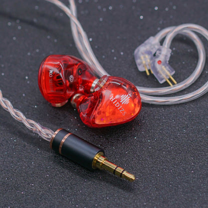 Hidizs MS2 Hybrid Dual Drivers(1 Knowles BA+1 DD)HiFi In-Ear Earphone