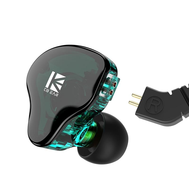 KBEAR KS2 Hybrid DD+BA In ear earphone With 0.78mm 2Pin