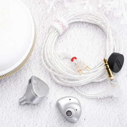 Moondrop Aria Snow Edition Diamond-Like Diaphragm Dynamic Driver In-Ear Earphone