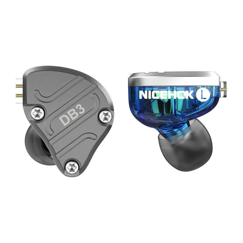 NICEHCK DB3 1BA+2DD Hybrid 3 Driver Units In Ear Earphone Monitor