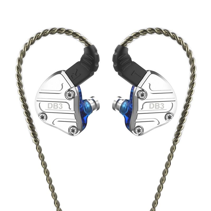NICEHCK DB3 1BA+2DD Hybrid 3 Driver Units In Ear Earphone Monitor