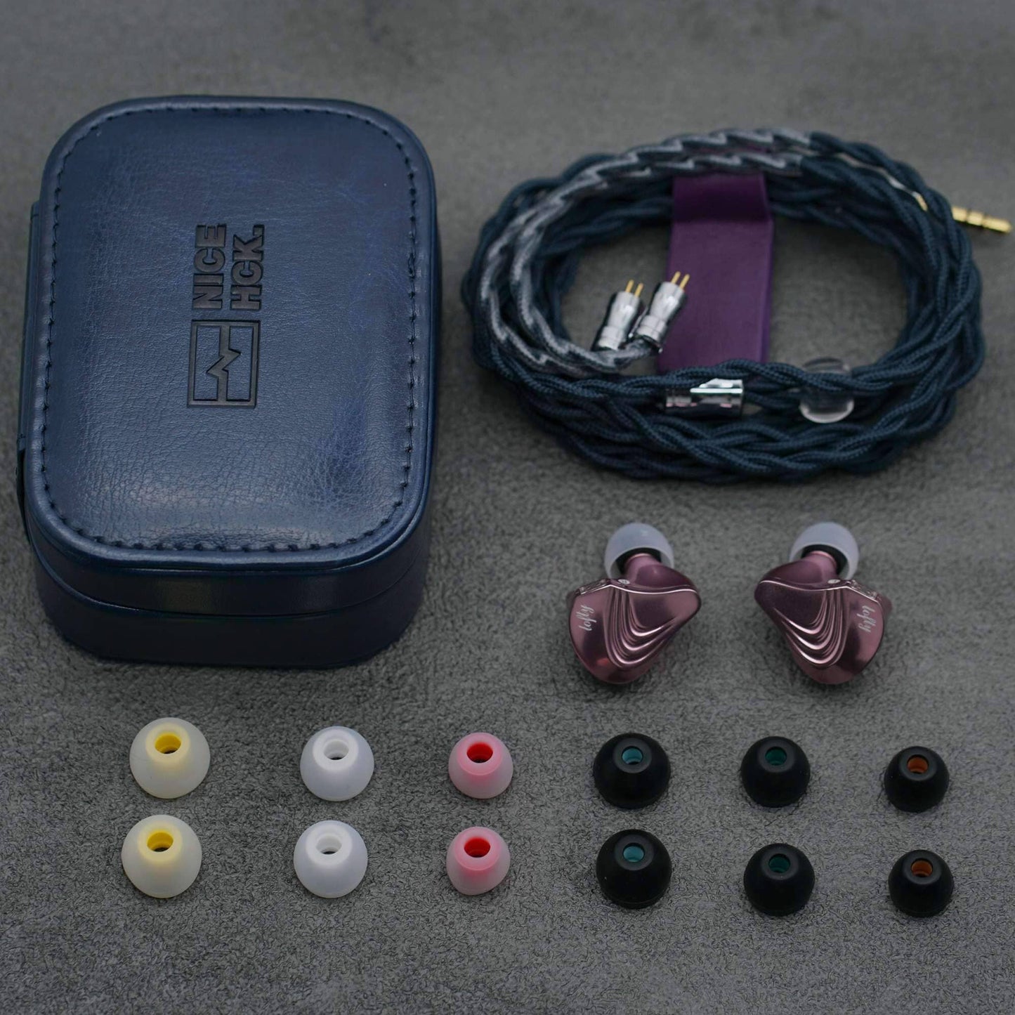 NiceHck Lofty Flagship Pure Beryllium Diaphragm Dynamic In-Ear Earphone