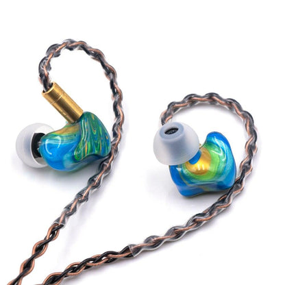 Reecho & Peacock Audio Spring  2DD+1BA In-Ear Earphone