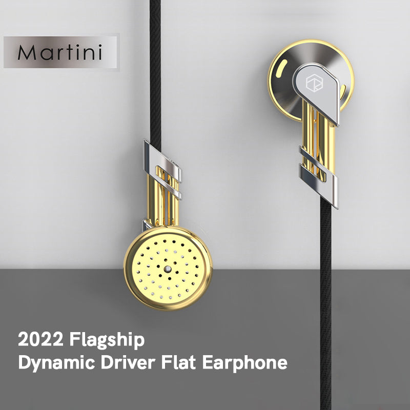 Rose Technics Martini Flagship Dynamic Driver Flat Earbuds