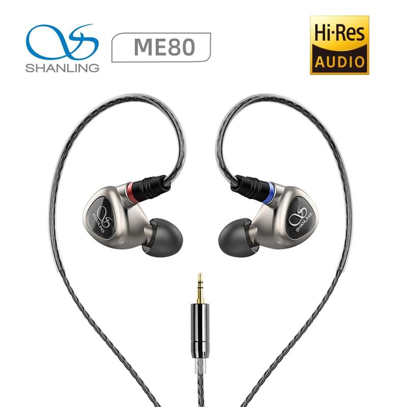 SHANLING ME80 In Ear Earphone 10mm Dynamic Driver