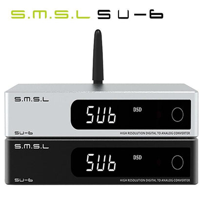 SMSL SU-6 DAC Bluetooth 5.0 LDAC USB Decoder