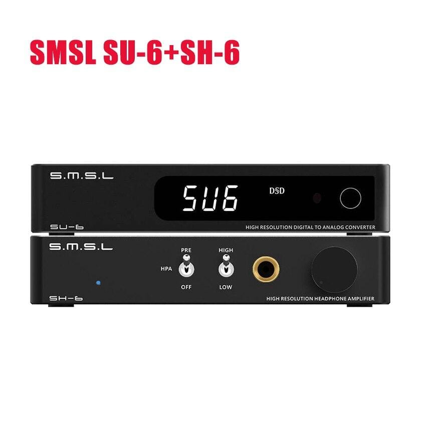 SMSL SU-6 + SH-6 + RCA Cable