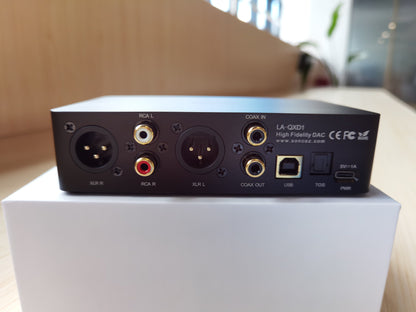 SONCOZ LA-QXD1 Balanced  DAC + RCA/XLR cables