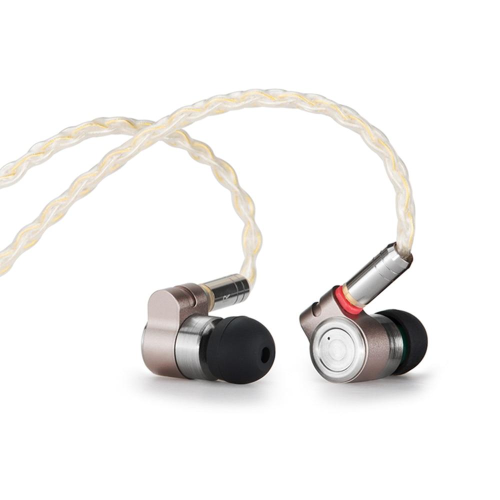 TinHiFi T3 1 Knowles BA 1 PU+PEK Dynamic Hybrid Driver In Ear Earphone