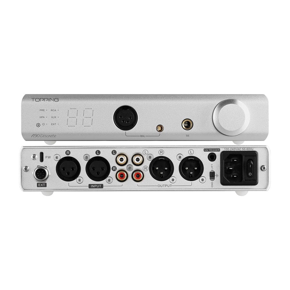 TOPPING A90 Discrete Balanced Headphone Amplifier & Pre-amplifier