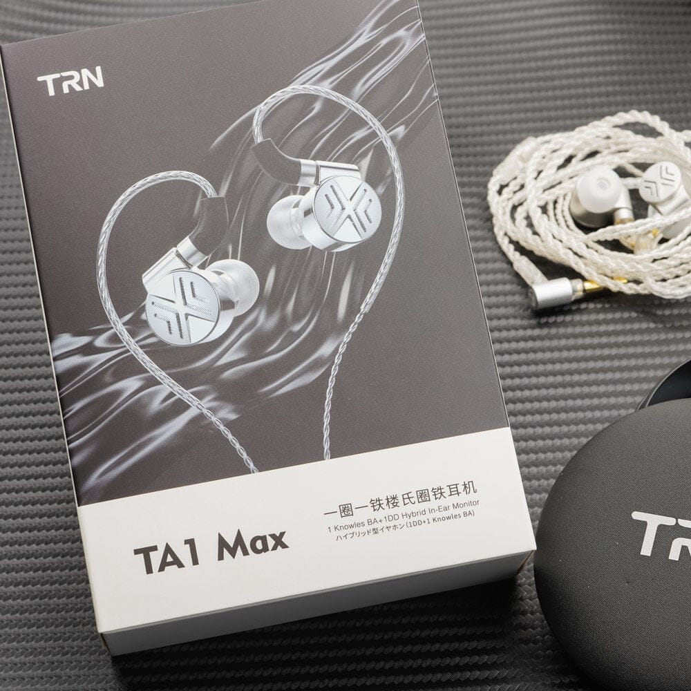 TRN TA1 Max 1DD+1BA Knowles Hybrid Driver Earphones